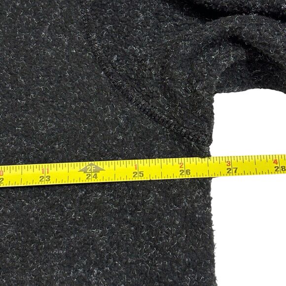 Nike Cowl Funnel Neck Womens Sweatshirt Black Thermal Icon Clash Large Sweater - Picture 7 of 11